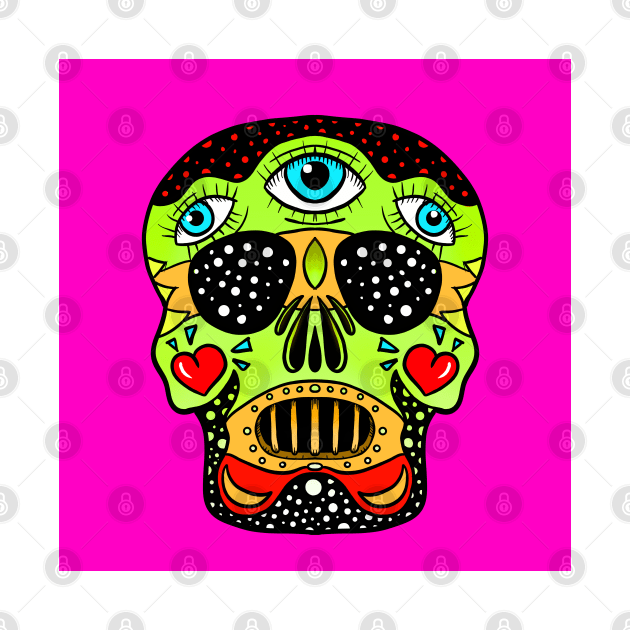 Candy skull 3 by fakeface