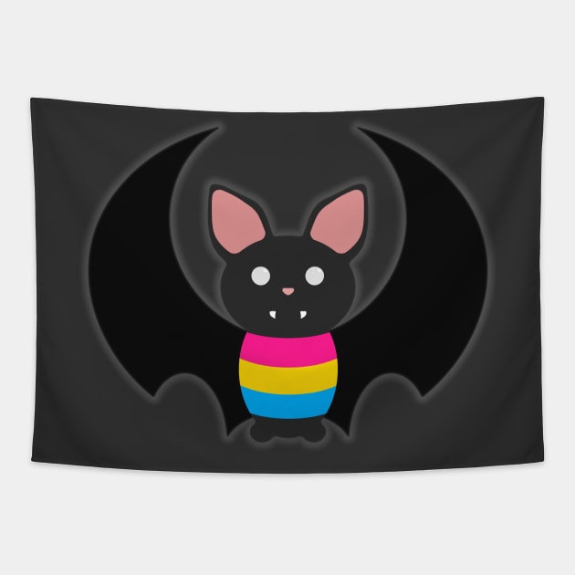 Pan Bat Tapestry by Curse Me Not