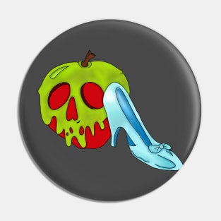 Posion apple with slipper Pin