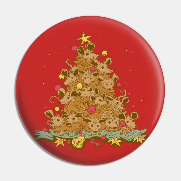 Possum Christmas tree Pin by Christyn Evans