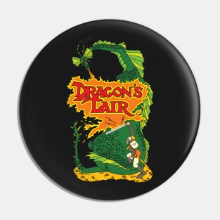 Dragon's Lair Video Game Pin