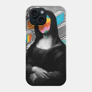 Mona Lisa Meltdown Phone Case