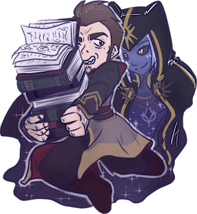 Viren & Aaravos Chibi Magnet