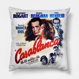 Casablanca movie poster Pillow