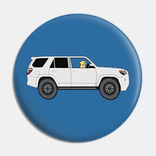 Dog Rider 4Runner Pin