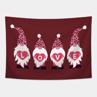 Valentine Gnomes Tapestry