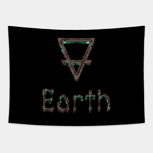 Primal Earth Tapestry by Pixel Dreams