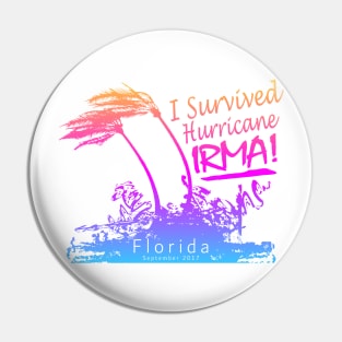 I survived Hurricane Irma Pin