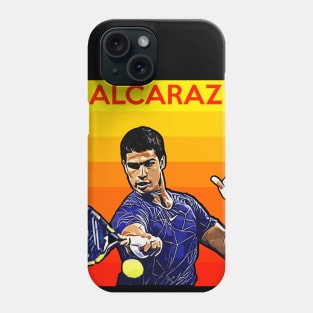 Carlos Alcaraz Tennis Champion Phone Case