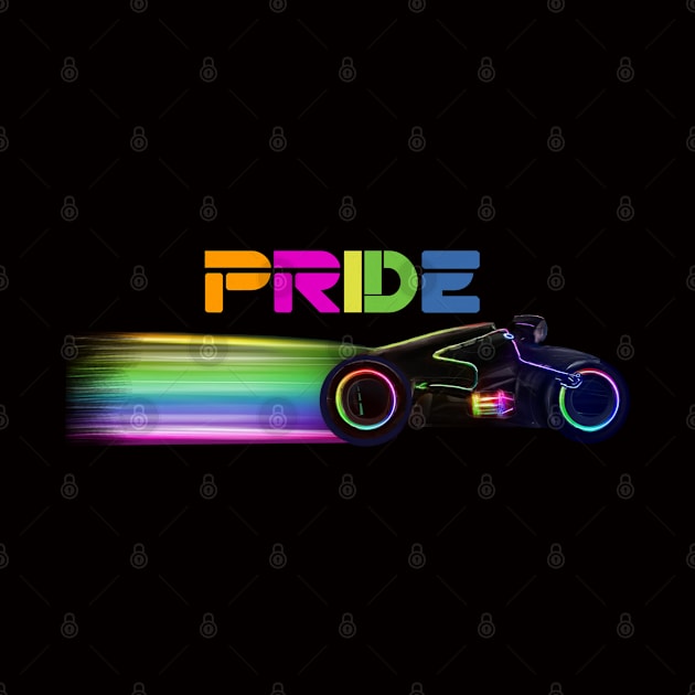 Tron Pride Cycle by DistractedGeek