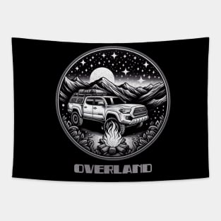 Overland Toyota truck Tapestry