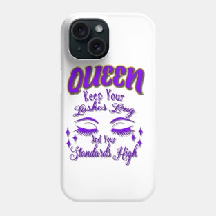 Queen Lashes Phone Case