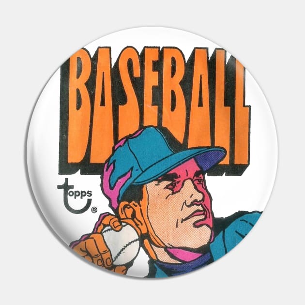 Topps Baseball Wax Pac -1972 Pin by offsetvinylfilm