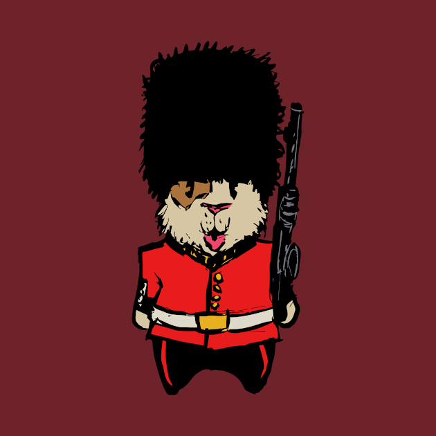 Royal Guard Guinea Pig by GuineaPigArt