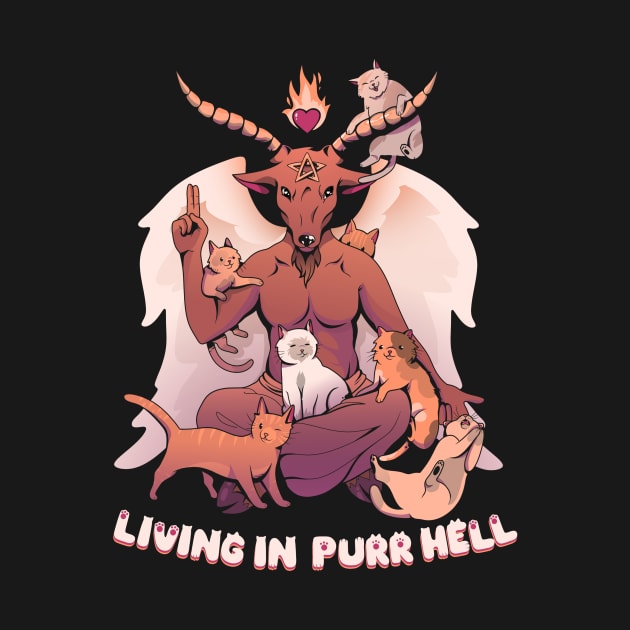 Living in Purr Hell by studioyumie