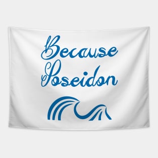 Because Poseidon Tapestry