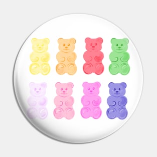 Gummy Bear - all colors Pin