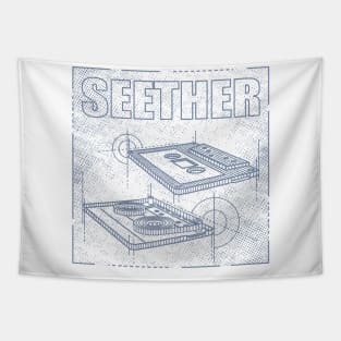 Seether - Technical Drawing Tapestry