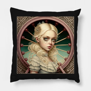 Alice at the Carnival Pillow