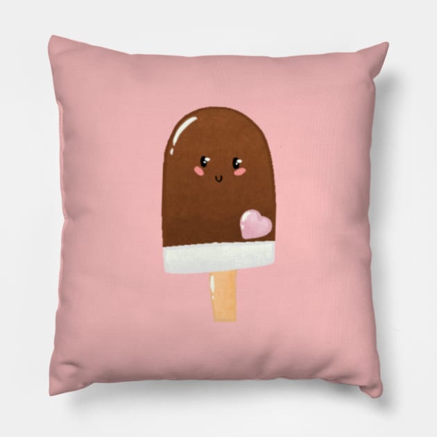 Icecream cute Pillow by Mydrawingsz