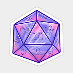 Bisexual Dice Magnet