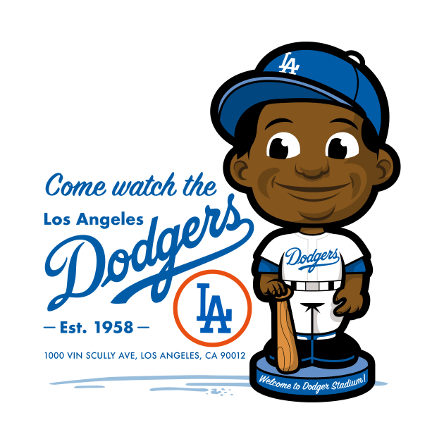 Come watch the Dodgers... by ElRyeShop