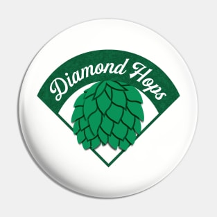 Diamond Hops Logo Pin