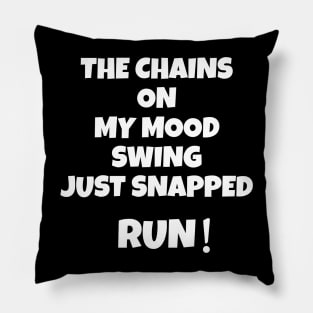 If Attacked By Clowns Go For Juggler Joke Design Pillow