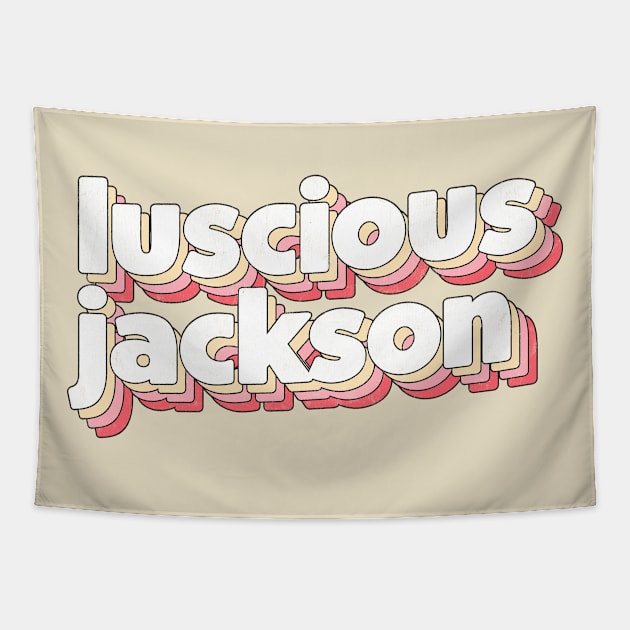 Luscious Jackson // 90s Style Fan Design Tapestry by DankFutura