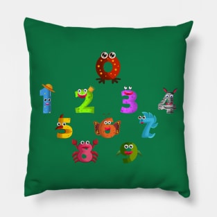 Numbers Pillow