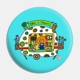 Flower power caravan! Pin