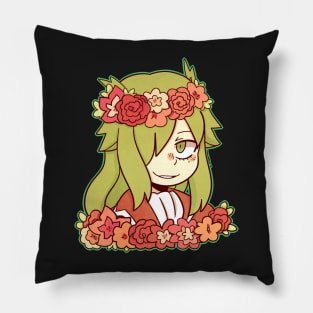 Freed Flower Crown sticker Pillow