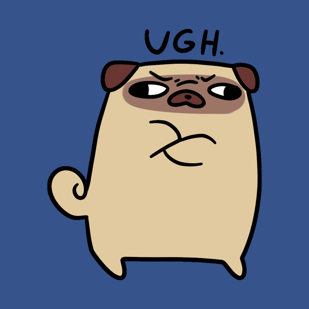 Ugh Pug by saradaboru