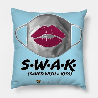 Saved with a Kiss Pillow