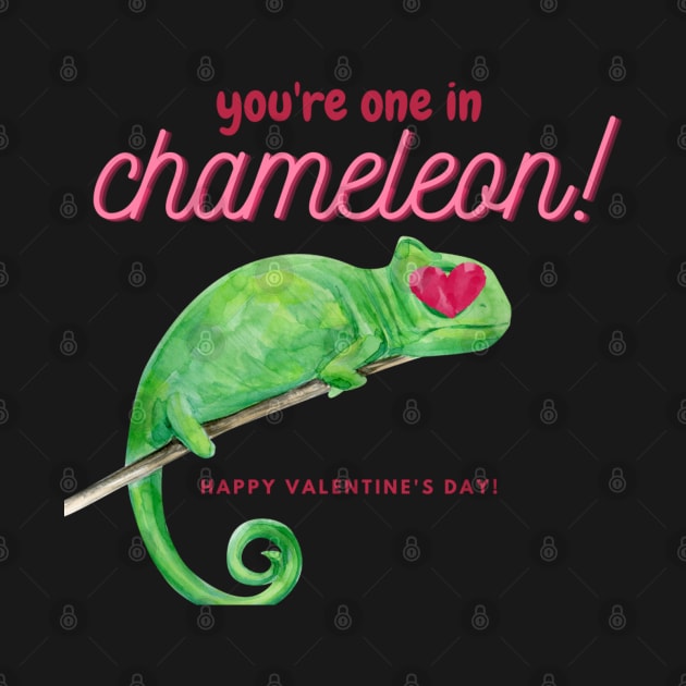 Chameleon Valentine by metanoiias