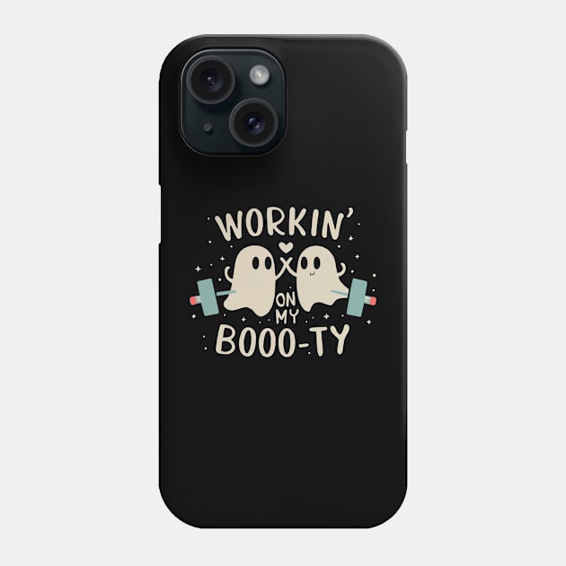 Workin on my Booo-ty Phone Case by CBV