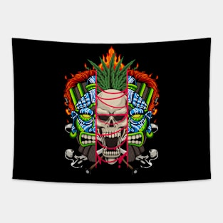 Tiki Mask 6.2 Tapestry