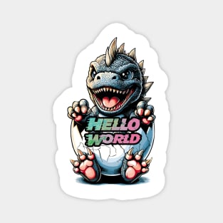 New Born King Of The Monsters Magnet