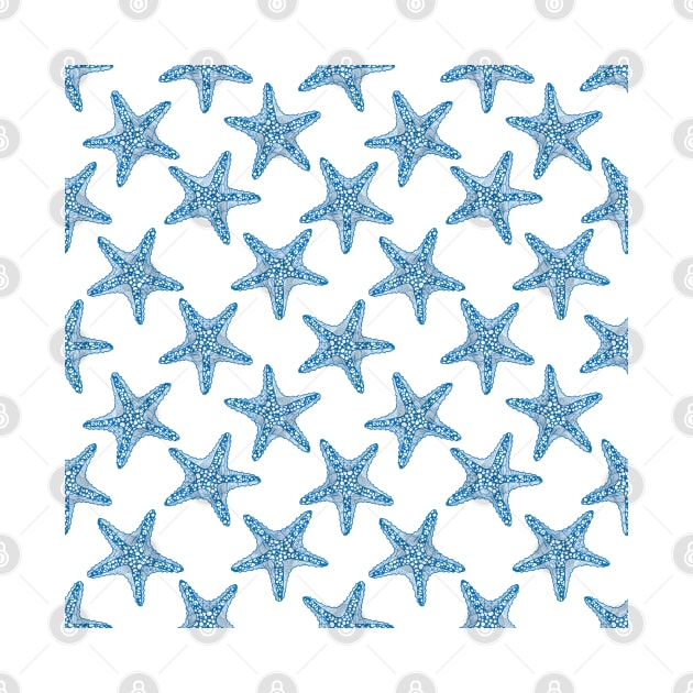 Underwater pattern #16 blue by GreekTavern