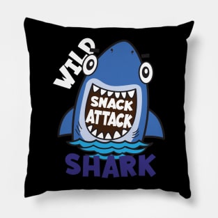 Shark Snack Attack Pillow