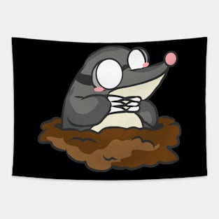 Mole Gardener Animal Funny Garden Gift Cool Tapestry