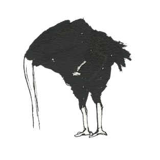 Ostrich Doodle T-Shirt