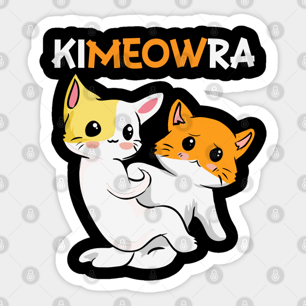 Jiu Jitsu Martial Arts Cat Cats Kitten Funny - Jiu Jitsu - Sticker