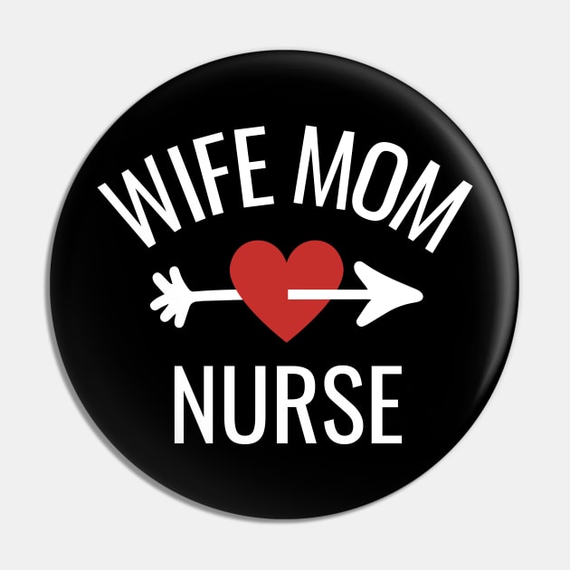 Wife Mom Nurse Gift Idea Pin by divinoro trendy boutique