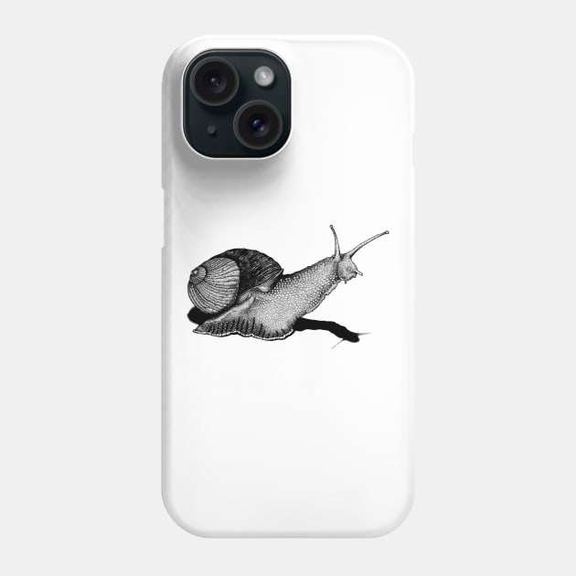 Snail Phone Case by ArtbyGraves