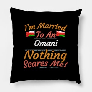 Oman Flag Butterfly - Gift for Omani From Oman Asia,Western Asia, Pillow