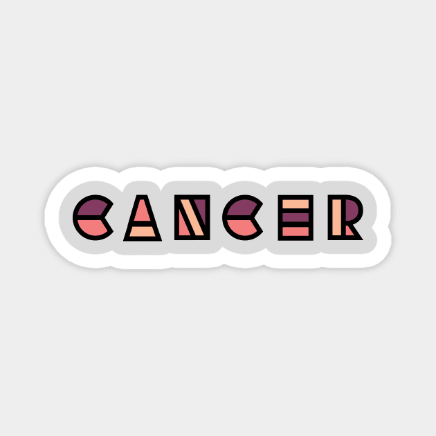 Cancer Magnet by gnomeapple