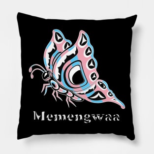 Memengwaa (Butterfly) Transgender Pride Pillow