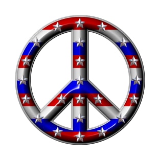 USA peace sign T-Shirt