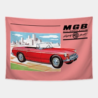 MGB SPORTS CAR - brochure Tapestry